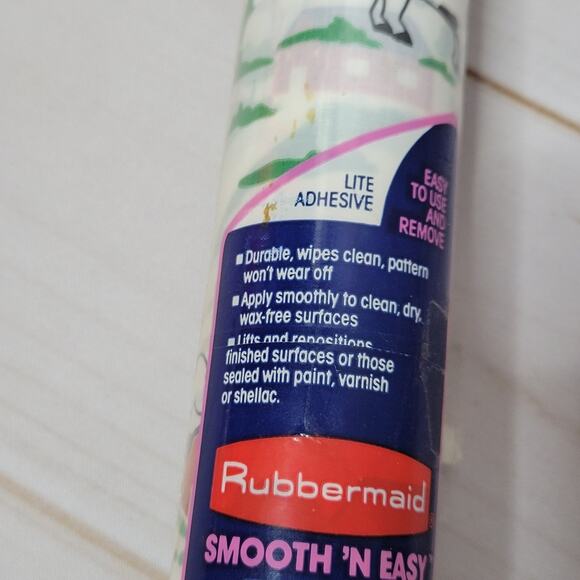 Vintage 80s Rubbermaid Farm Yard Shelf Liner, 10 Sq. Ft. - Picture 4 of 8